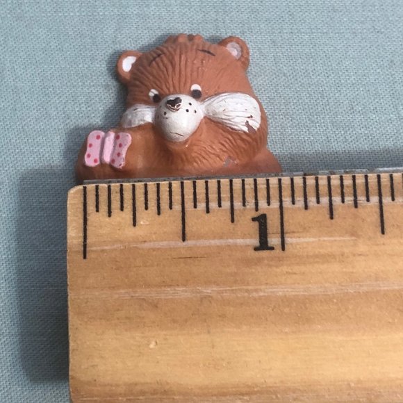 Vintage Care Bear Fridge Magnet Tenderheart Bear 1980's - Picture 5 of 5